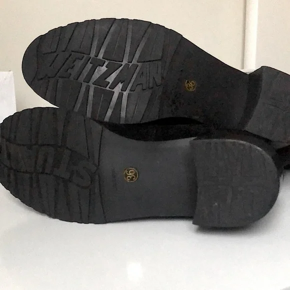 Stuart Weitzman Black Suede 5050 Boots - size EUR36 - Picture 5 of 5